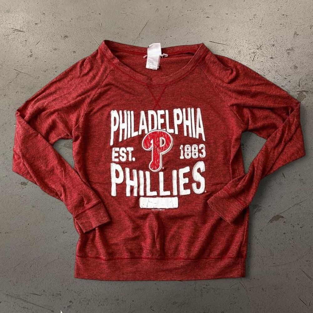 Vintage Womens MLB Philadelphia Phillies Tee SZ M